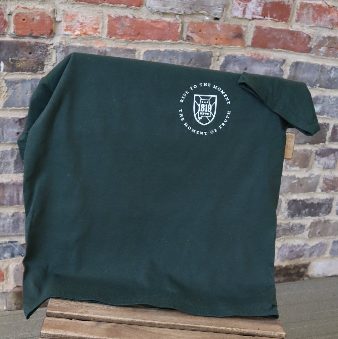 Dark Green "Wild and Civilized" Youth Shirt